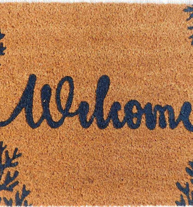 DOORMAT PVC BACK PRINTED image