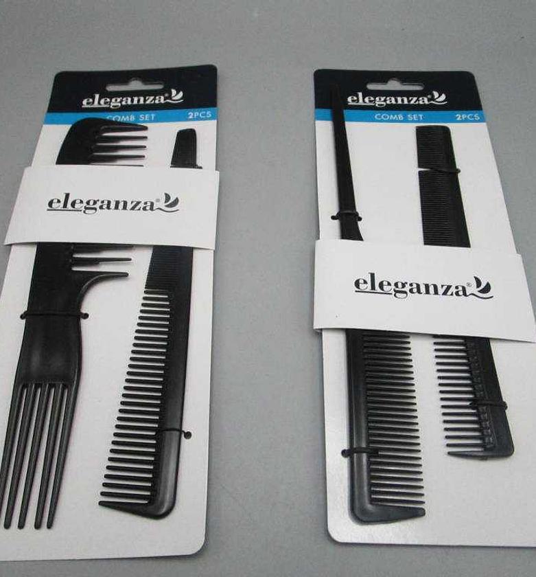 Comb set pp 2pcs black image