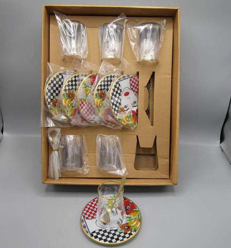 SET OF 6 TEA CUPS / ENSEM image