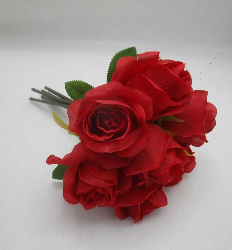 Artificial rose blush x 7 image