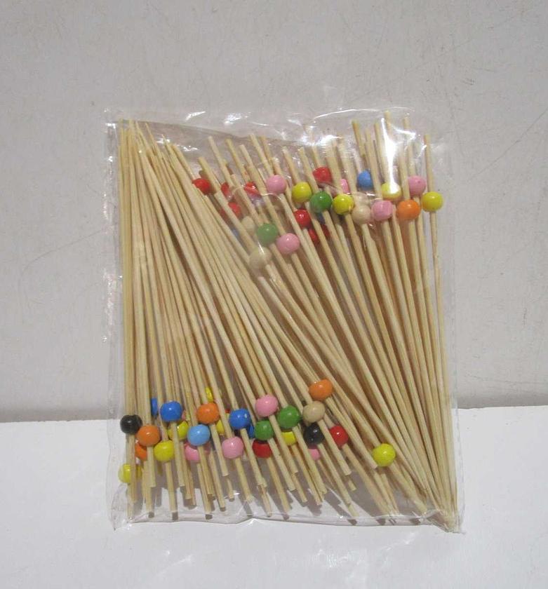 Fruit stick bamboo 100pcs image