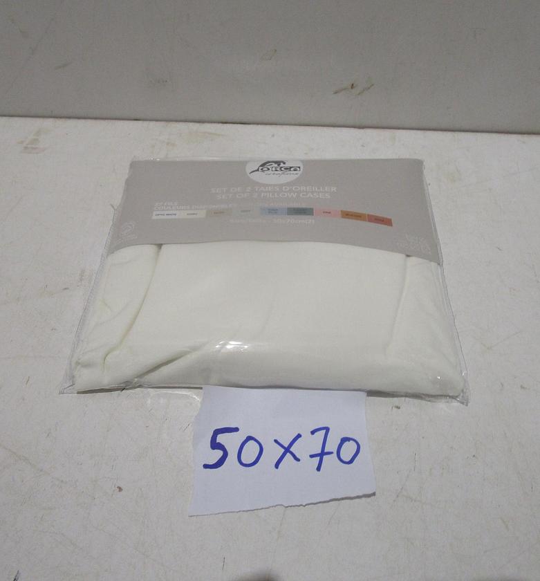 Pillow case set 2 plain image