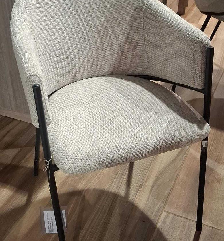 Chair, fabric, iron feet uf925-02 image