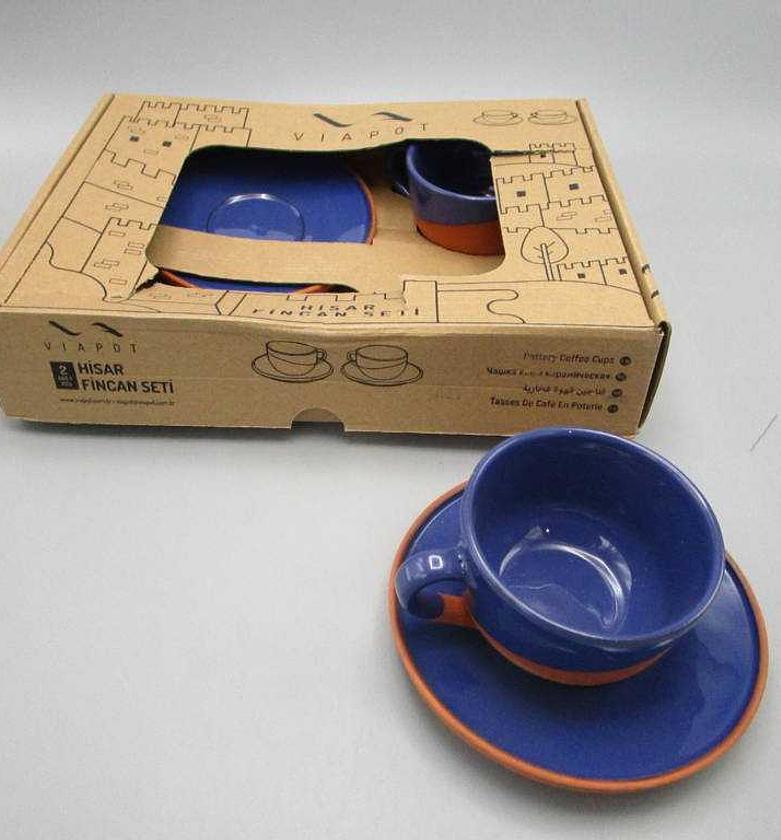 TEA CUP W SAUCER, 9*7 CM, image