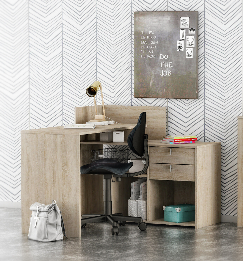 Angular home office desk image