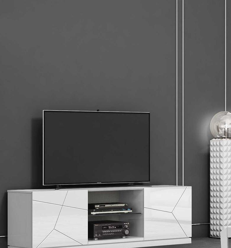 Tv table white(88464 hg)1855x480x605 image