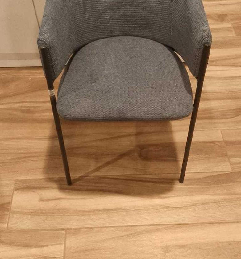 Chair, fabric, iron feet uf925-08 image