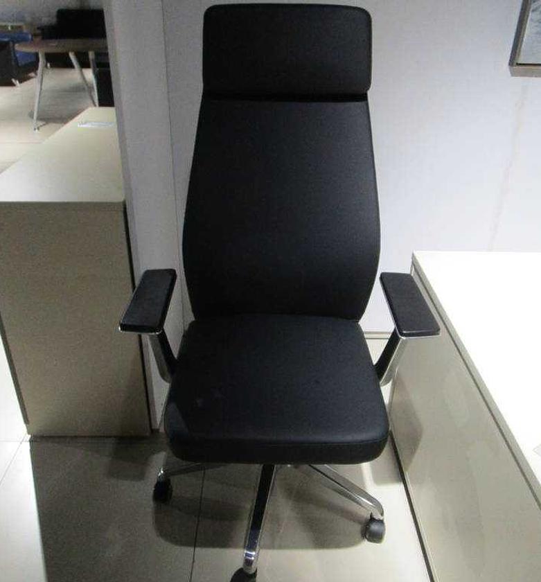 SWIVEL CHAIR, PU, HIGH BA image