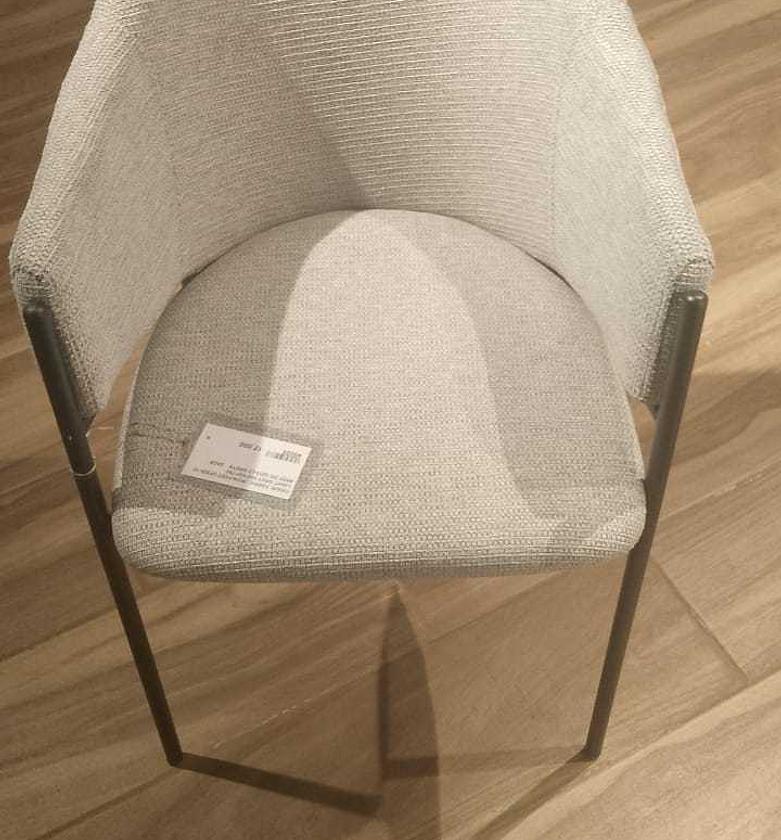 Chair, fabric, iron feet uf925-10 image