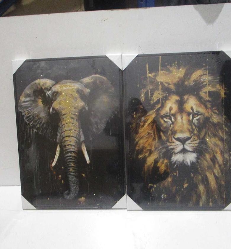 Canvas printed 2 assorted image