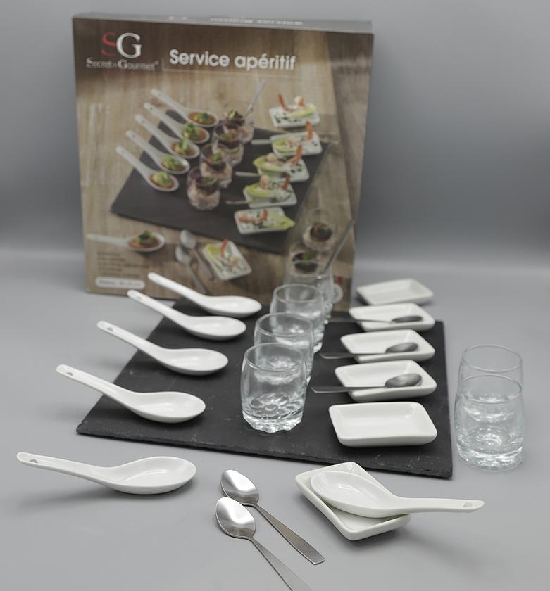 APERITIF SET SQUARE 25PCS image