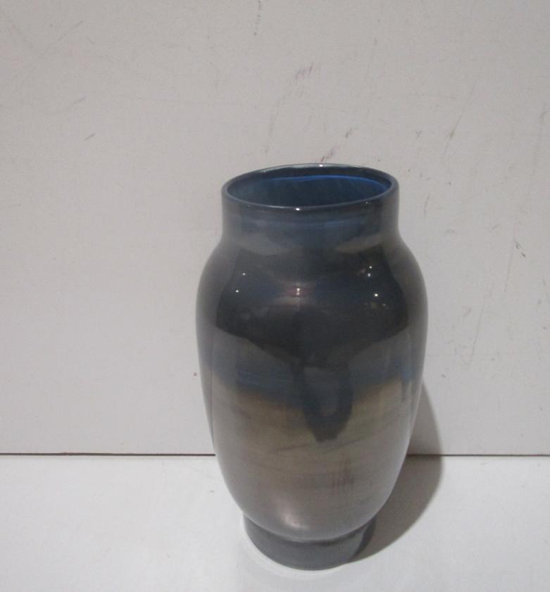Vase blue +-gold h38cm #ref:hc15102# image