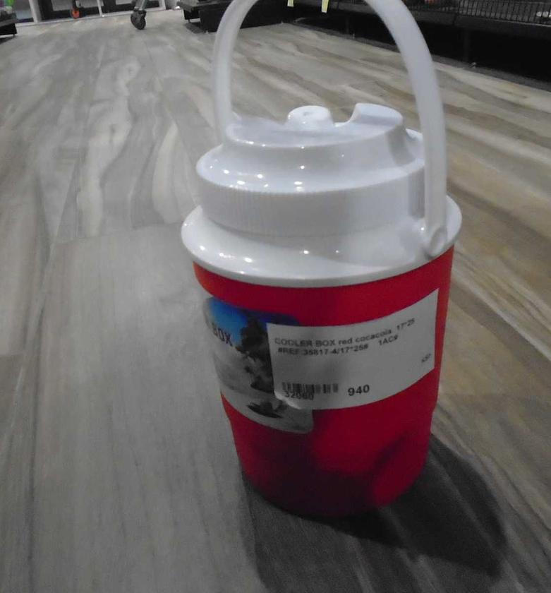 Cooler box red cocacola 17*25 image