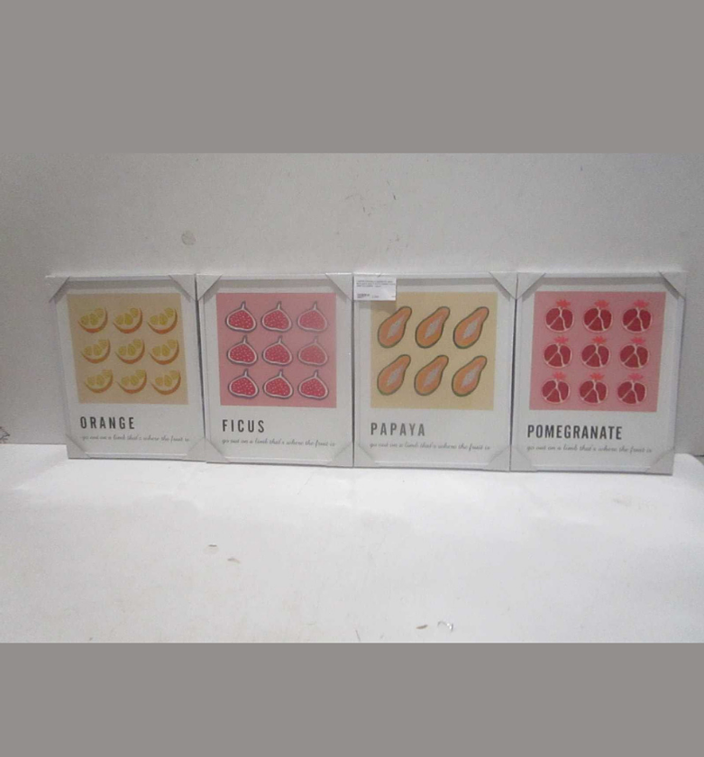 Canvas printed 4 assorted image