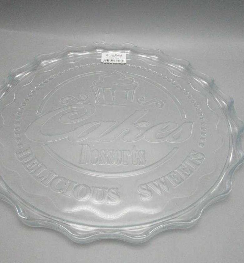 CAKE DISH TRANSPARENT 1 T image