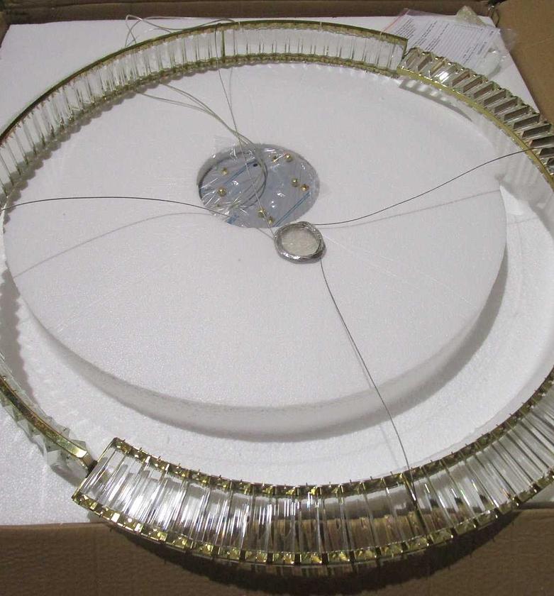 Ceiling lamp gold 105*105 image