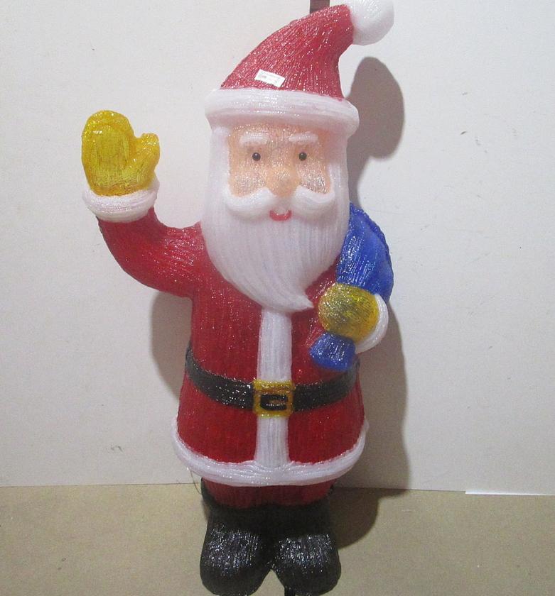 Santa claus 440 led acrylic image