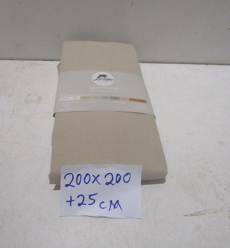 Fitted sheet plain col (100 image