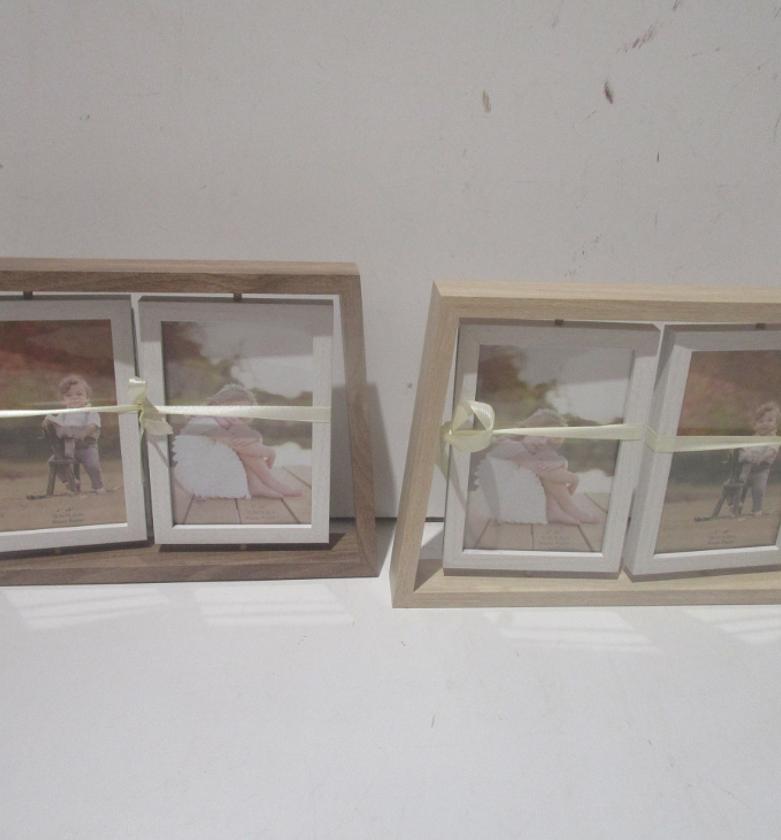 Photo frame beige brown 2 image